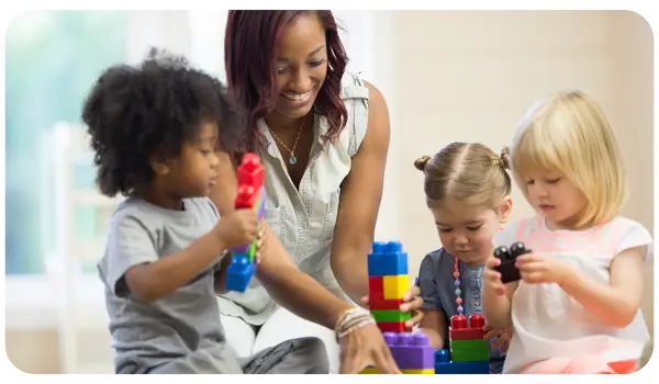 Childcare team meeting