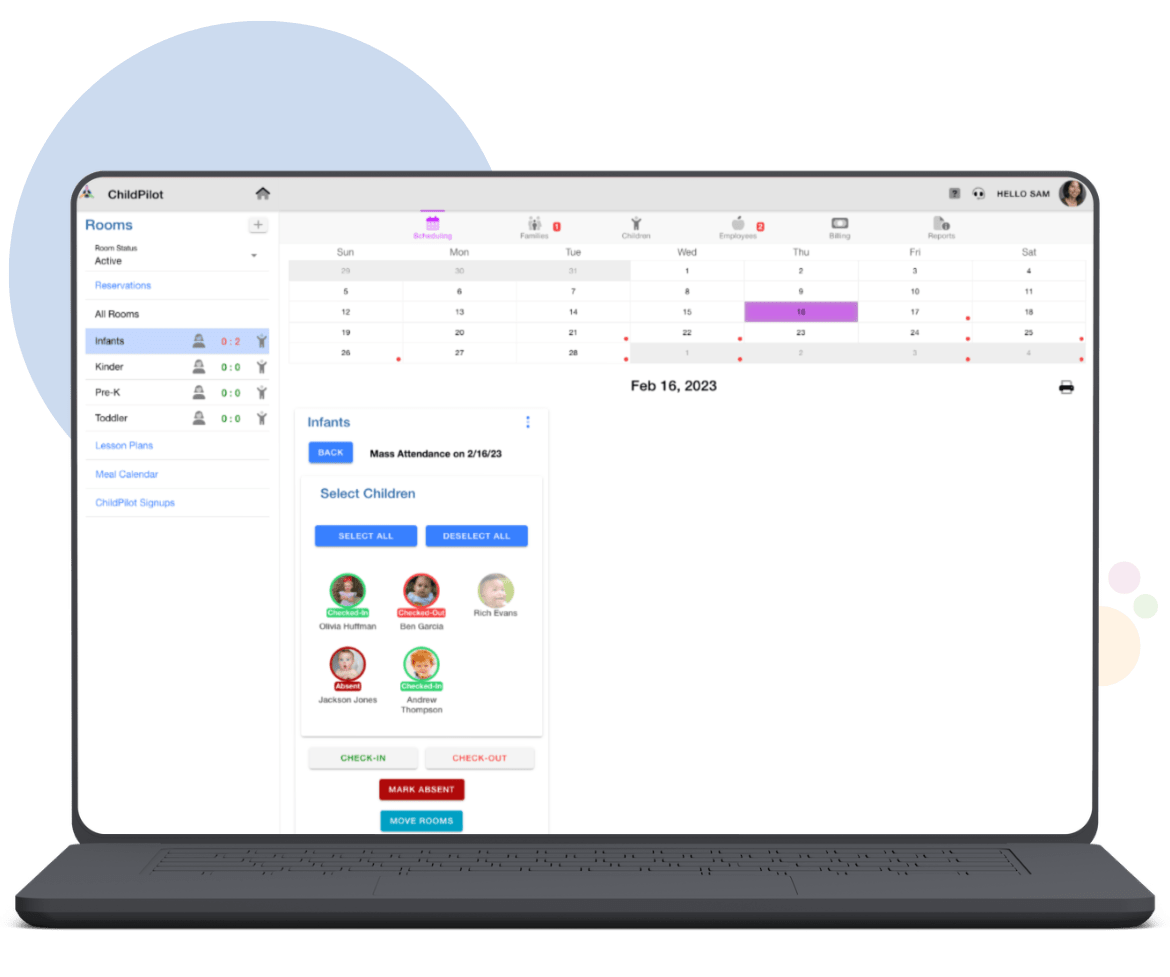 Scheduling interface