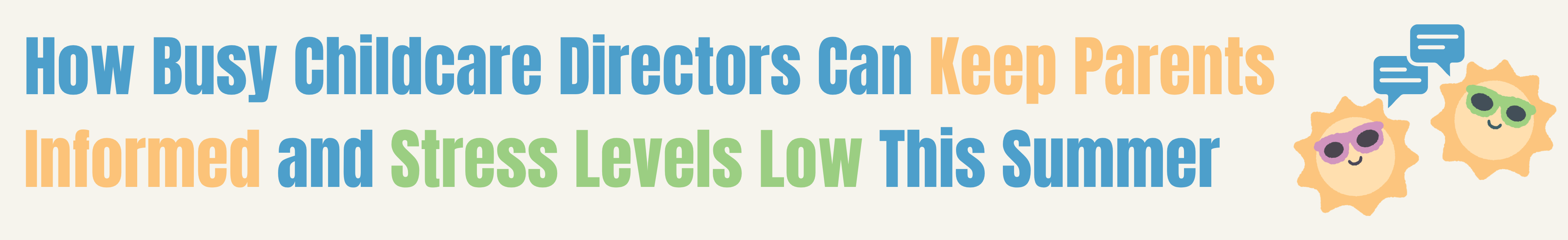 How Busy Childcare Directors Can Keep Parents Informed