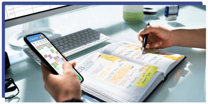 Childcare tour scheduling interface