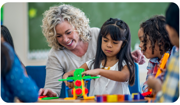 Touring a daycare facility