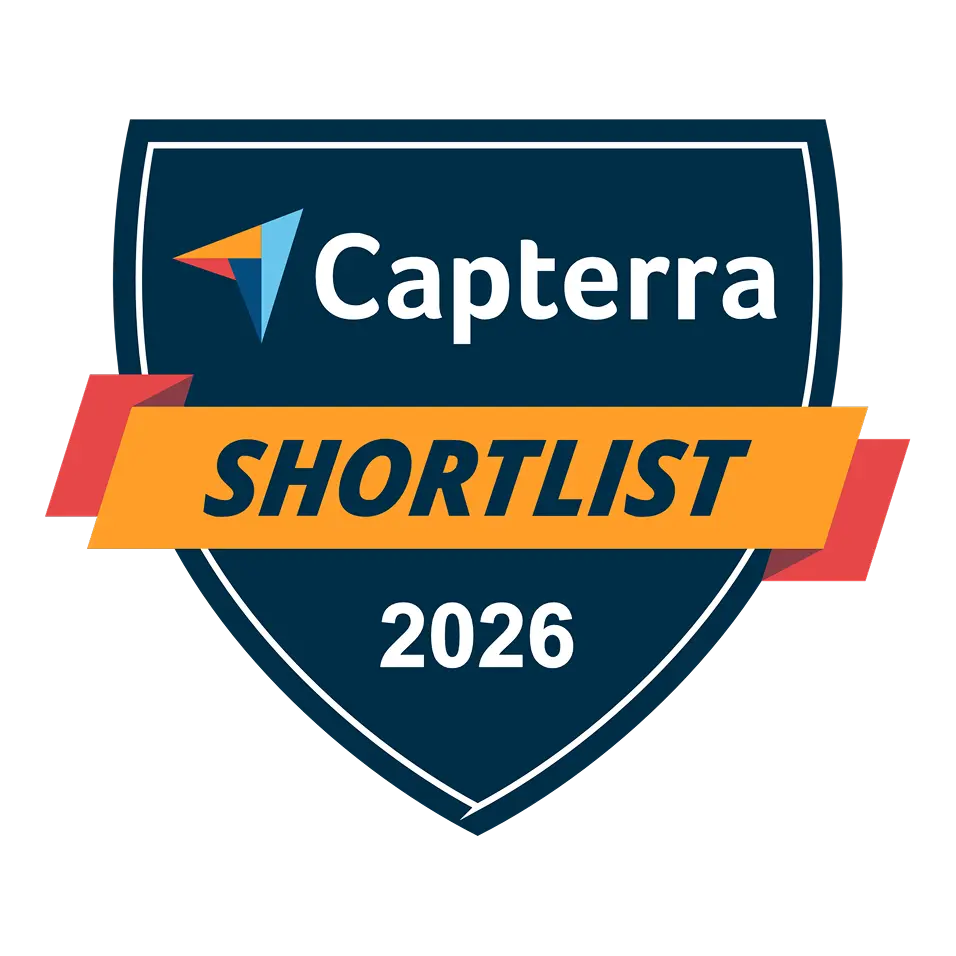 Capterra Shortlist 2026 award for childcare management software